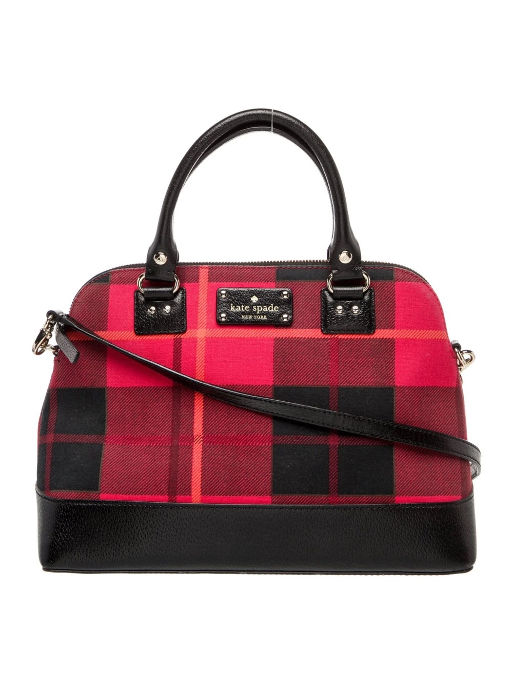kate spade Brightwatet Drive Plaid Bag